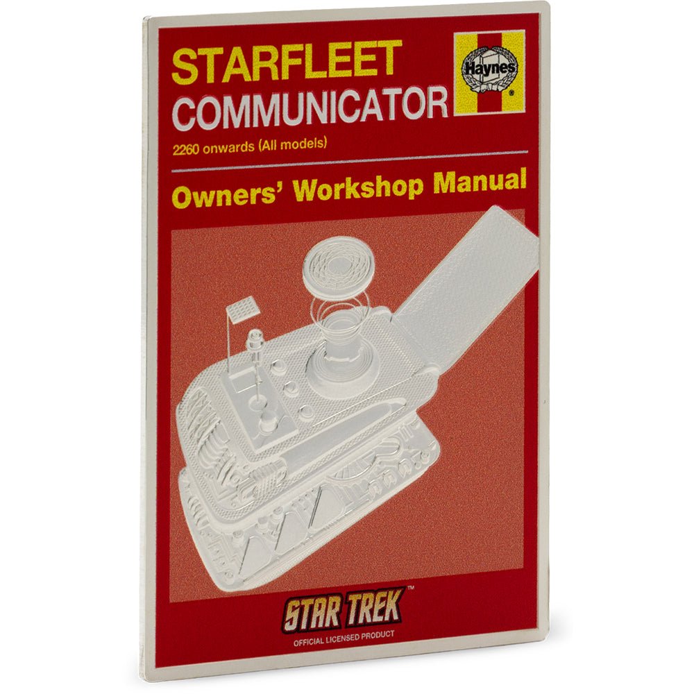 2025 Star Trek - Starfleet Communicator Owner Manual 1oz Silver Coin