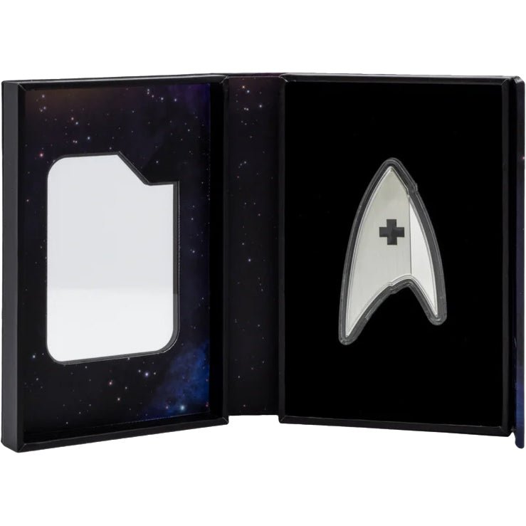 2025 Star Trek Starfleet Divisions – Medical Insignia 1oz Silver Coin - Direct Coins