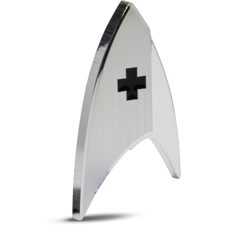 2025 Star Trek Starfleet Divisions – Medical Insignia 1oz Silver Coin - Direct Coins