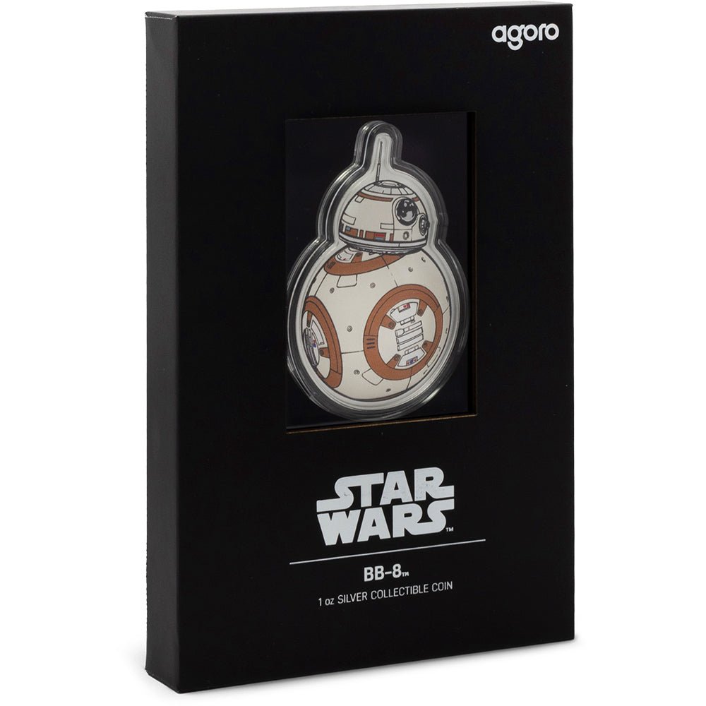 2025 Star Wars™ BB-8™ 1oz Silver Coin Shipper