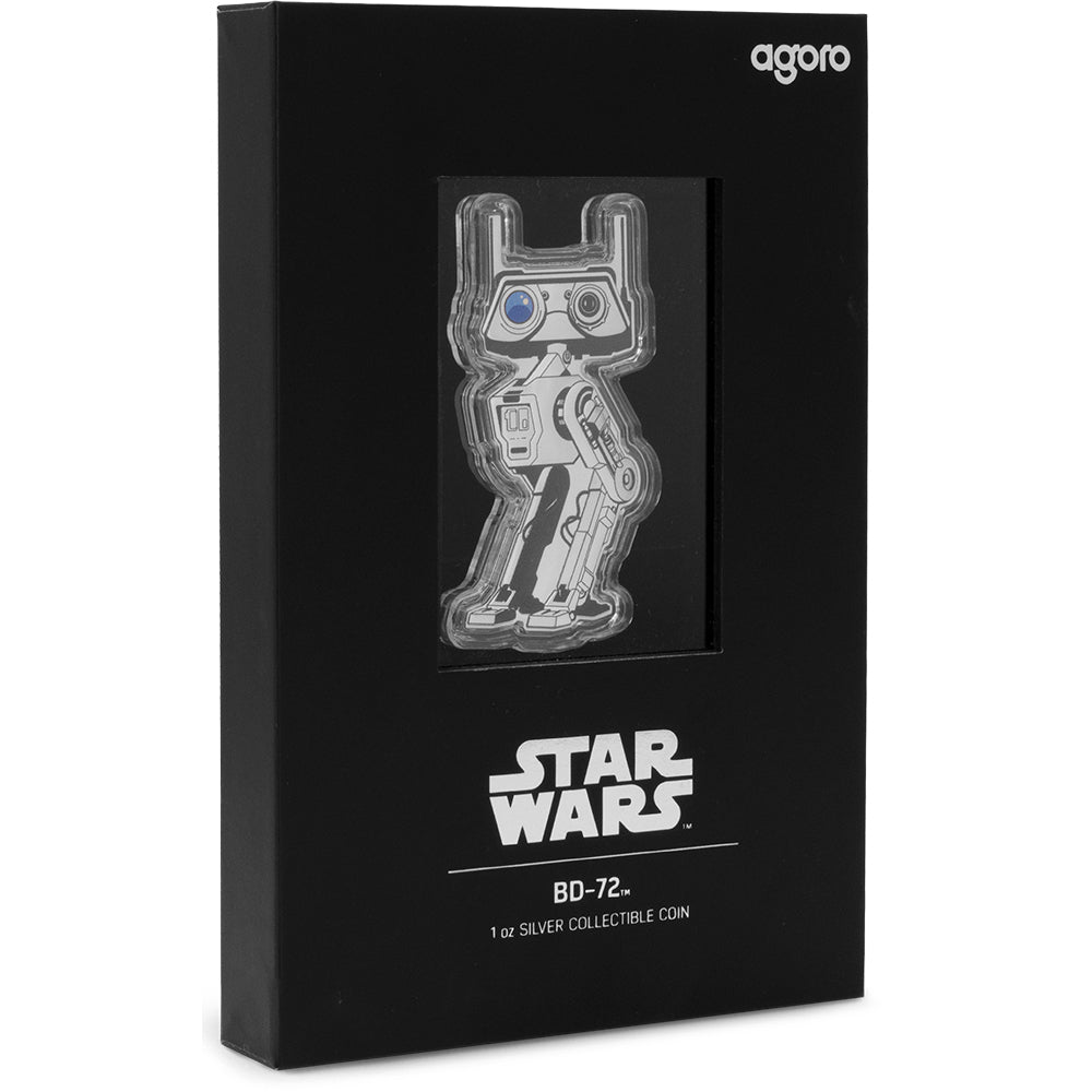2025 Star Wars™ BD-72™ 1oz Silver Coin Shipper