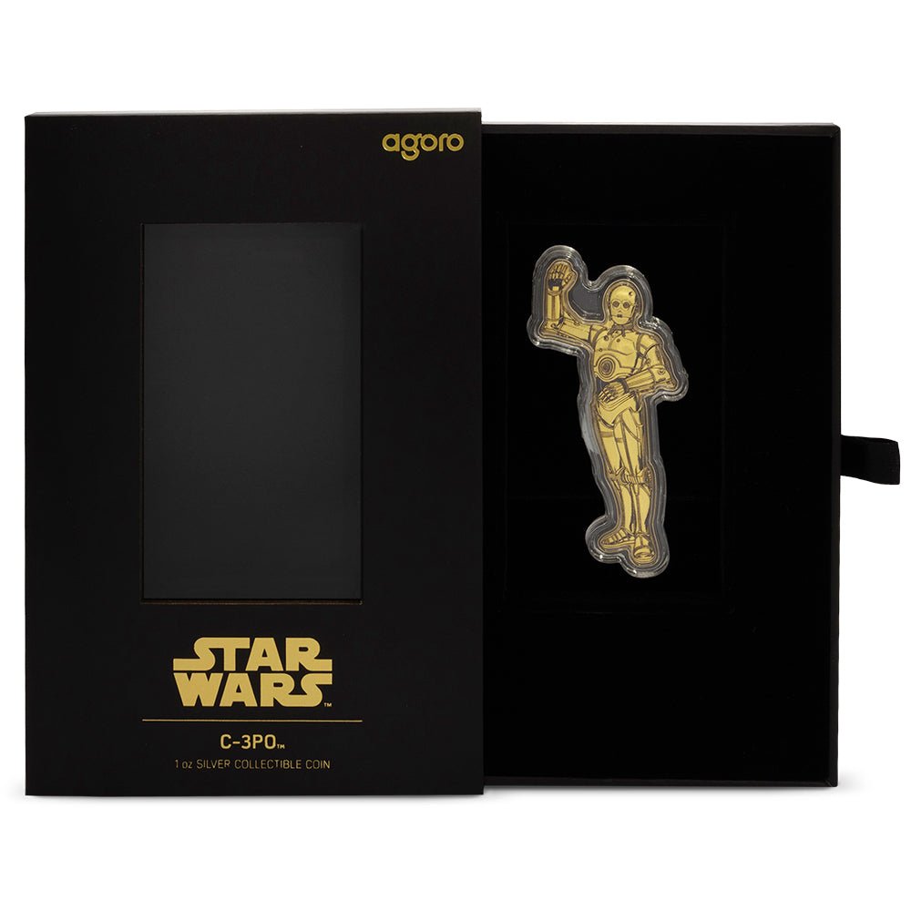 2025 Star Wars - C - 3PO 1oz Silver Coin - Direct Coins