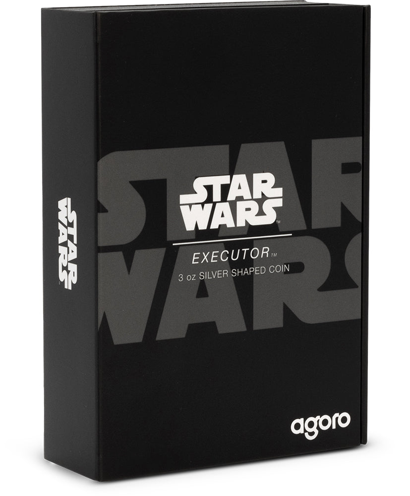 2025 Star Wars Executor Shaped 3oz Silver Coin - Direct Coins