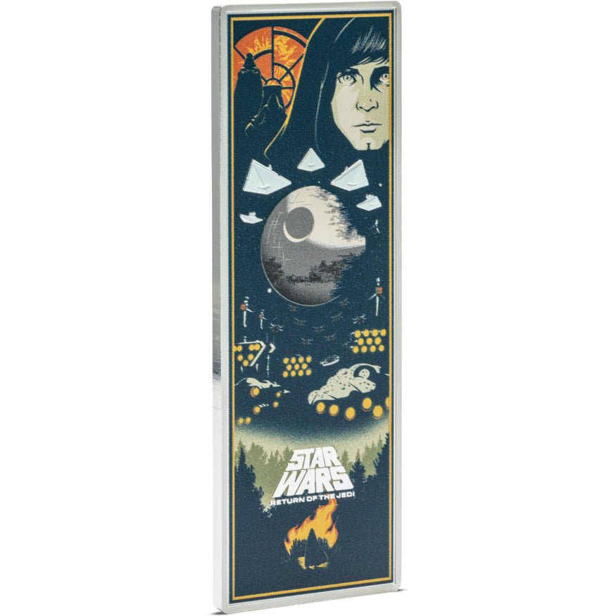 2025 Star Wars - Return Of The Jedi 3oz Silver Poster Coin - Direct Coins