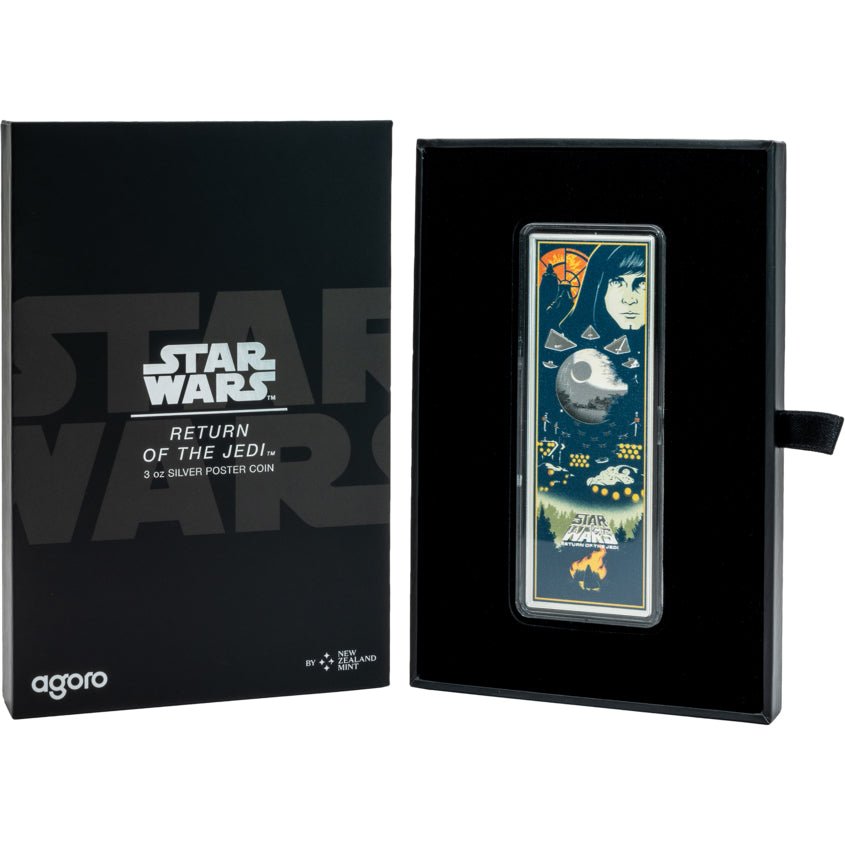 2025 Star Wars - Return Of The Jedi 3oz Silver Poster Coin - Direct Coins
