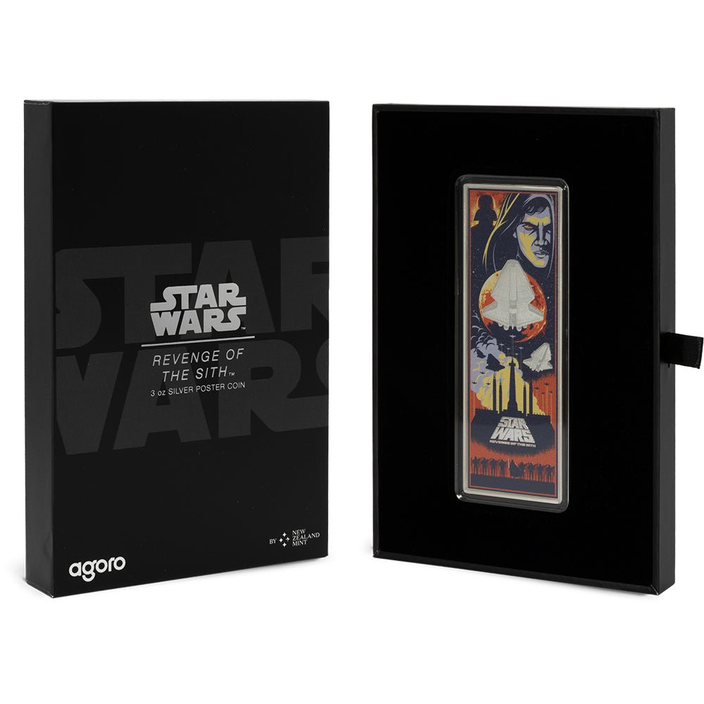 2025 Star Wars - Revenge Of The Sith 3oz Silver Poster Coin - Direct Coins