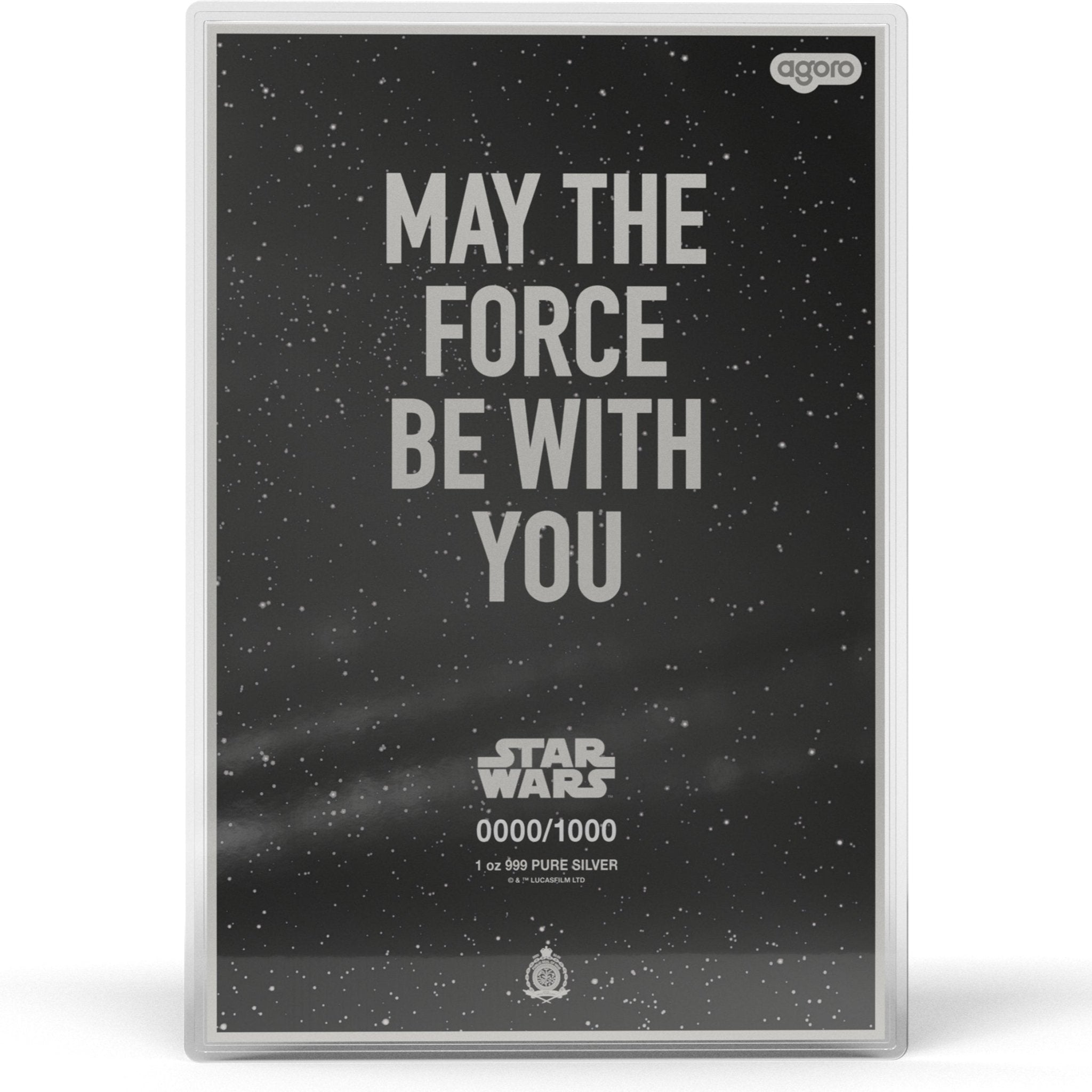 2025 Star Wars™ Special Edition Poster - A New Hope™ 1oz Silver Foil Obverse