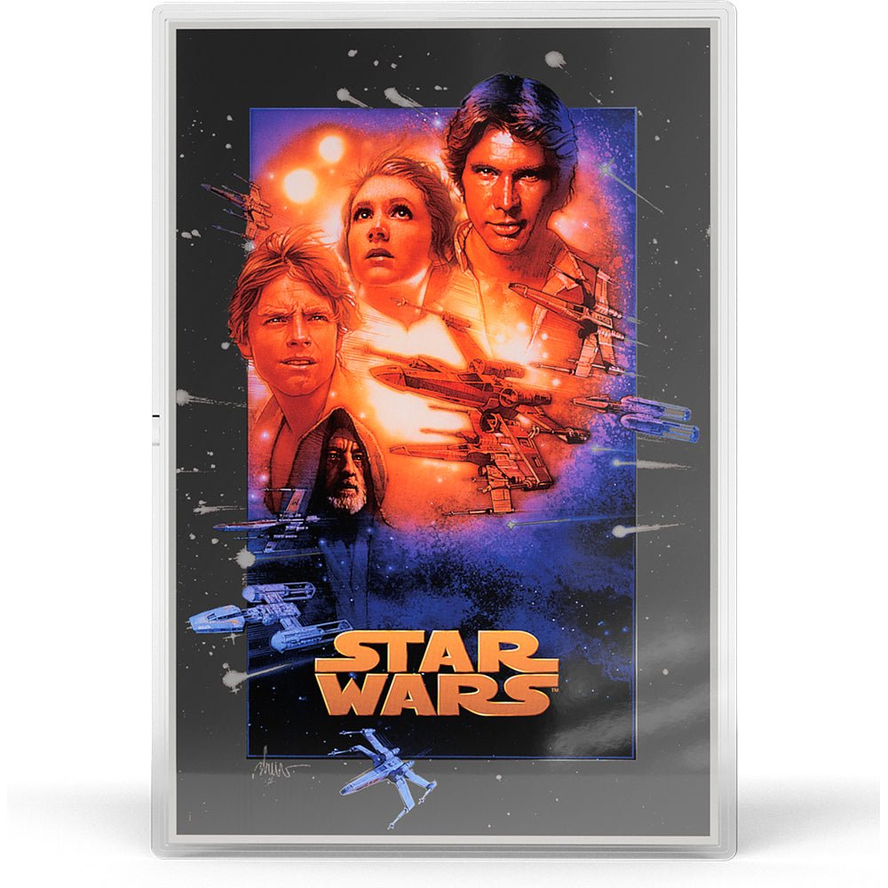 2025 Star Wars™ Special Edition Poster - A New Hope™ 1oz Silver Foil Reverse