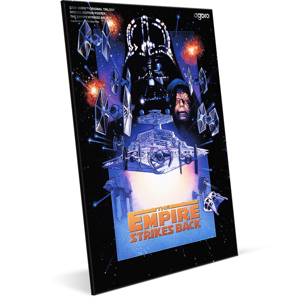 2025 Star Wars™ Special Edition Poster - The Empire Strikes Back™ 1oz Silver Foil Shipper