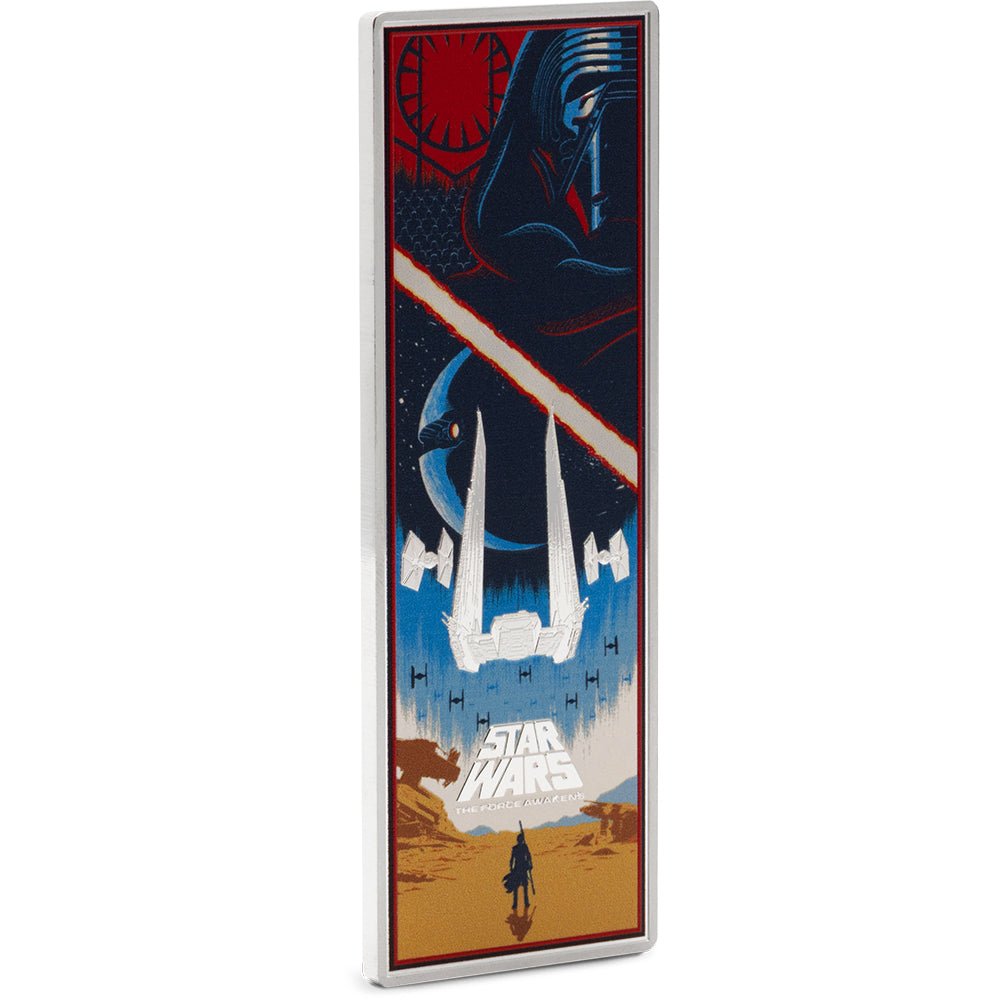 2025 Star Wars™ The Force Awakens™ 3oz Silver Poster Coin