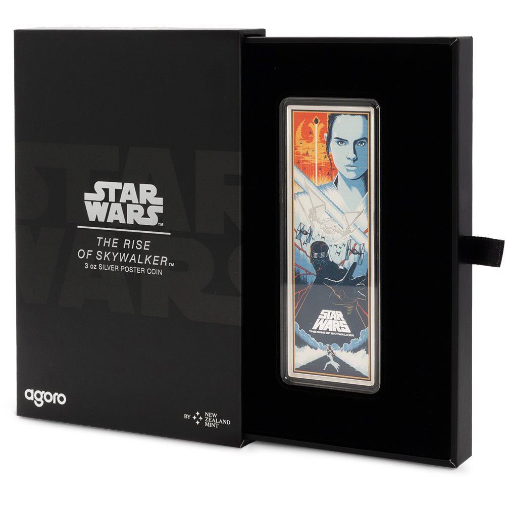 2025 Star Wars™ The Rise Of Skywalker™ 3oz Silver Poster Coin Case