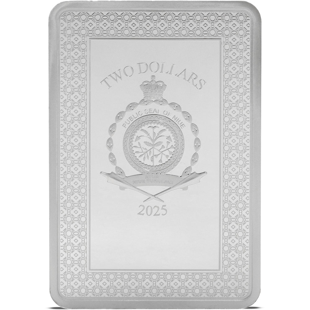2025 Tarot Cards – Ace Of Cups 1oz Silver Collectible Coin Obverse