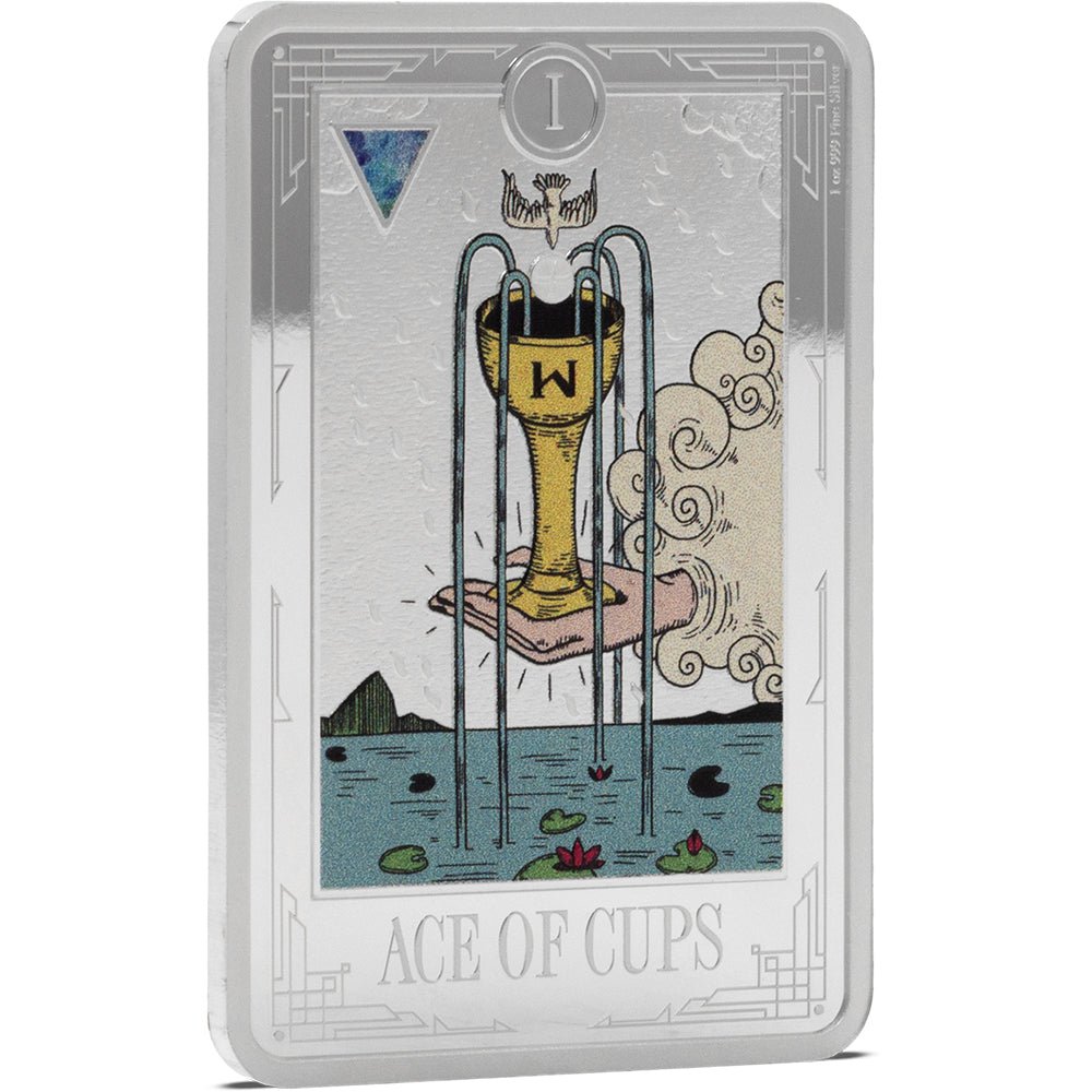 2025 Tarot Cards – Ace Of Cups 1oz Silver Collectible Coin