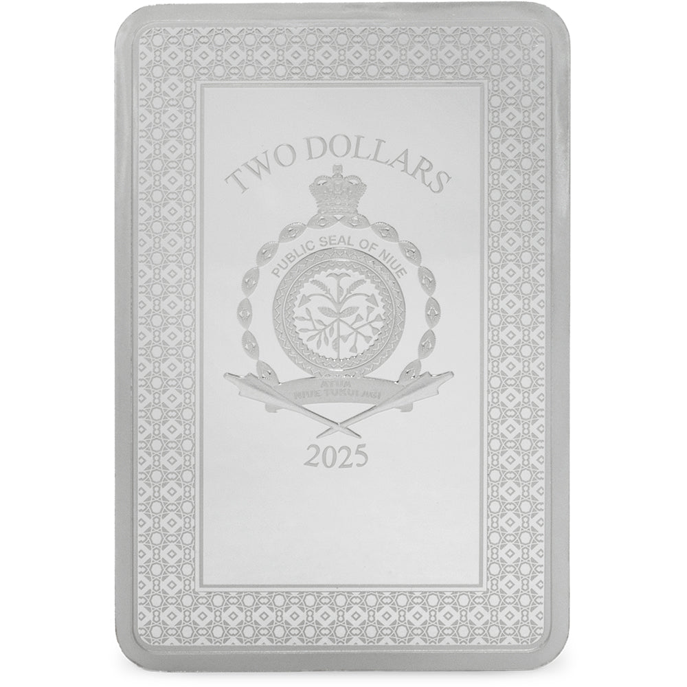 2025 Tarot Cards – Ace Of Swords 1oz Silver Collectible Coin Obverse