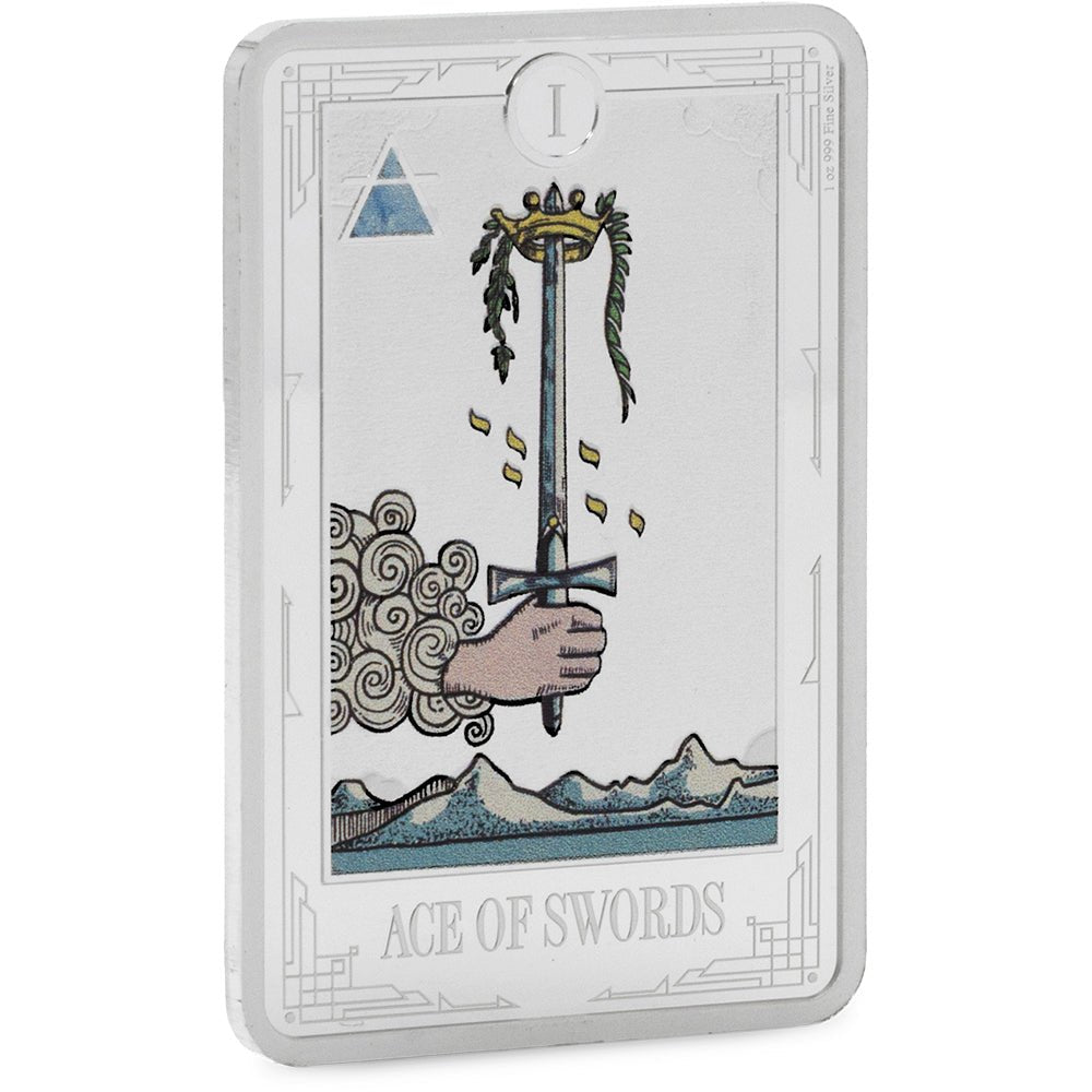 2025 Tarot Cards – Ace Of Swords 1oz Silver Collectible Coin
