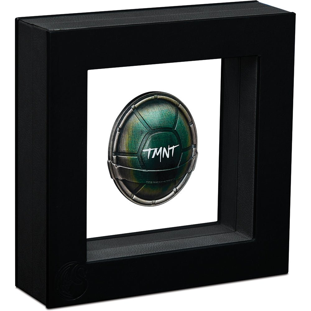 Turtle Shell Coin 2025 Teenage Mutant Ninja Turtles - Domed Shell 1.5oz Silver Coin ...