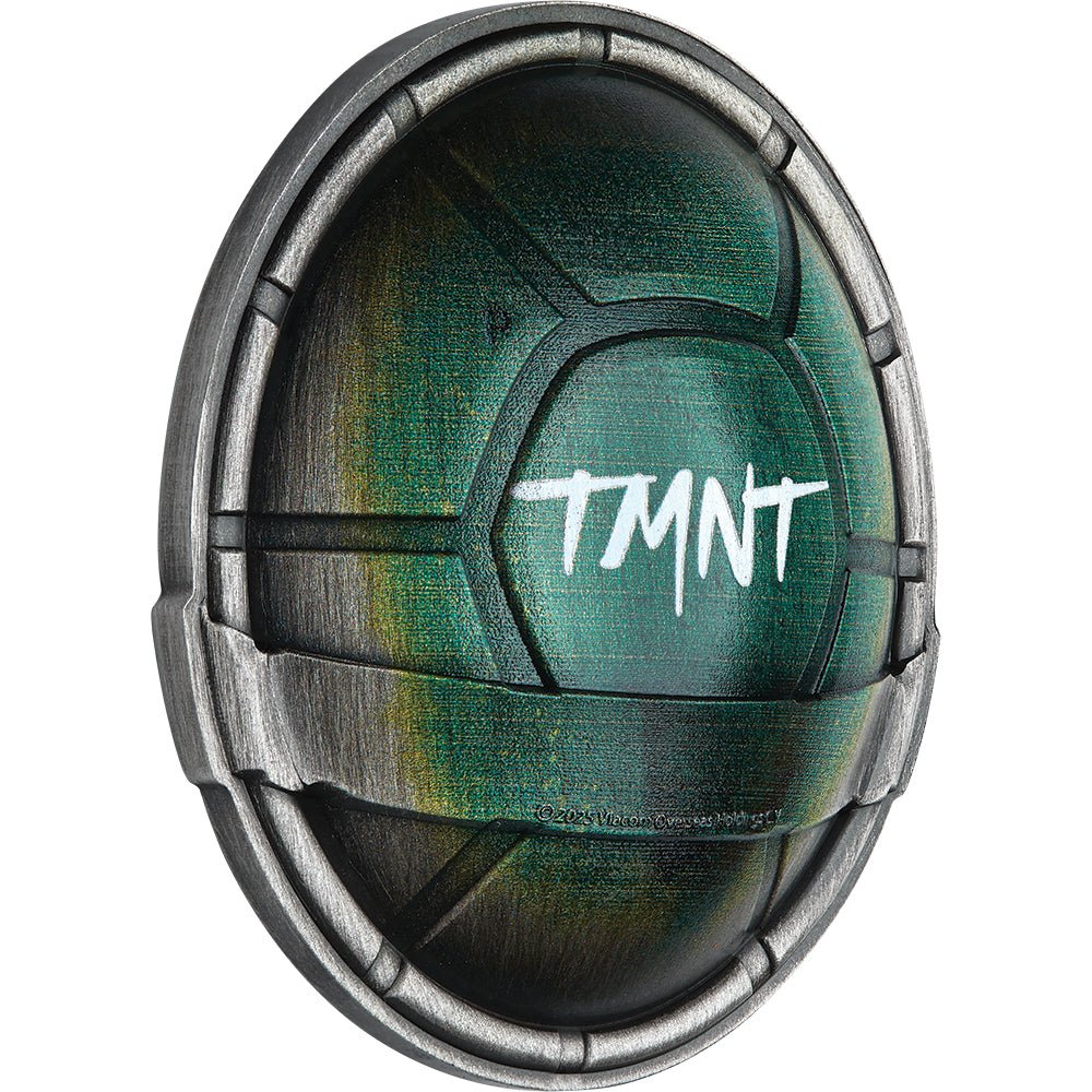 2025 Teenage Mutant Ninja Turtles - Domed Shell 1.5oz Silver Coloured Coin