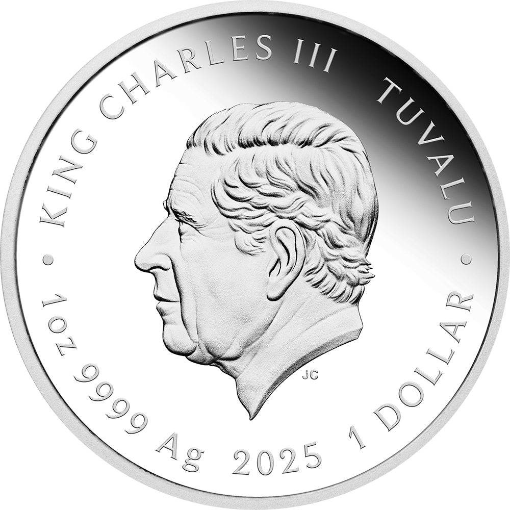 2025 Teenage Mutant Ninja Turtles - Donatello 1oz Silver Proof Coloured Coin - Direct Coins