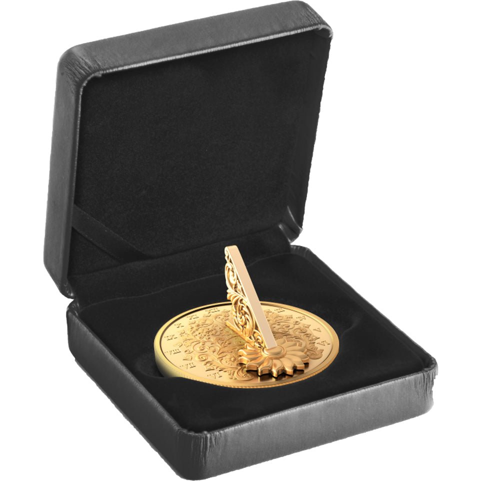 2025 The Gilded Sundial - 1oz Fine Silver Coin Case