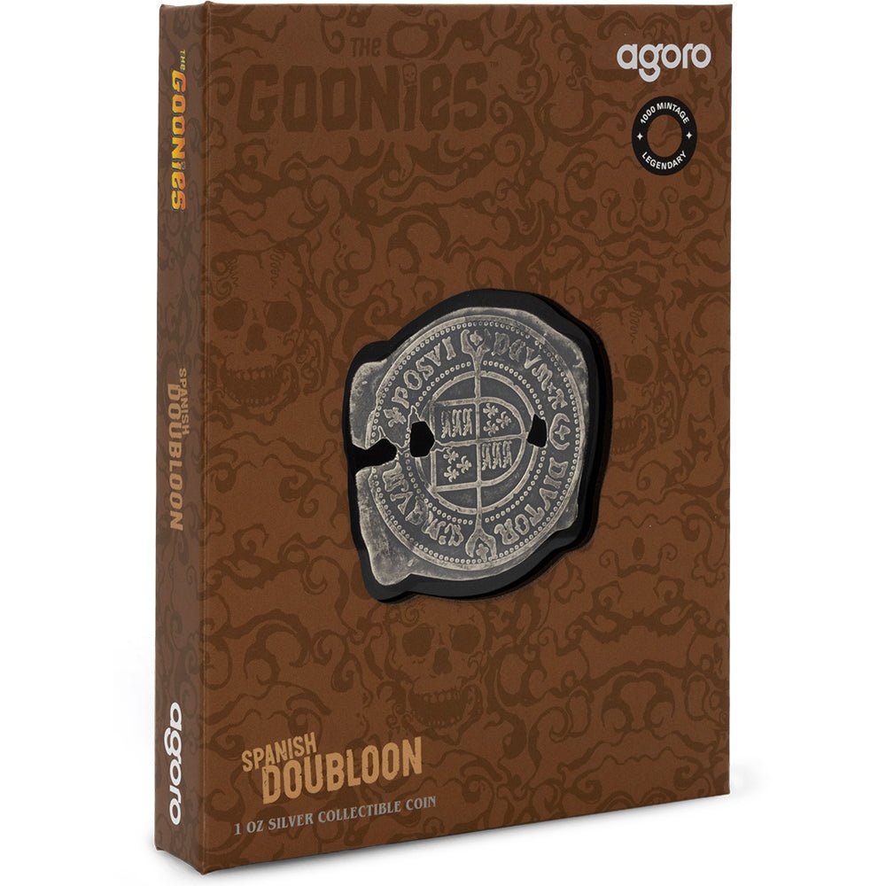 2025 The Goonies - Spanish Doubloon 1oz Silver Coin Shipper