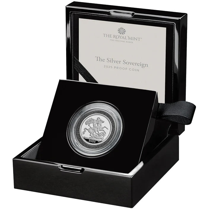 2025 The Silver Sovereign Silver Proof Coin - Direct Coins
