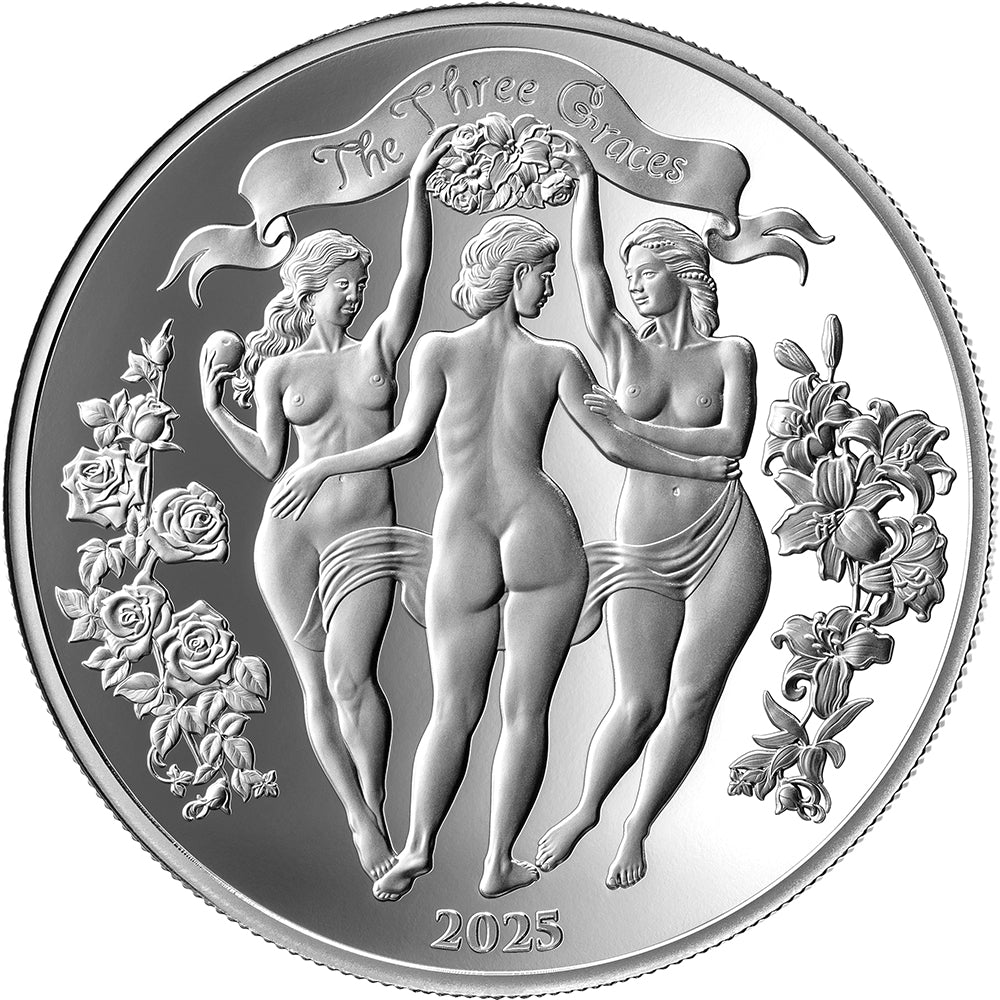 2025 The Three Graces - Signature Selection 1oz Silver Proof Coin