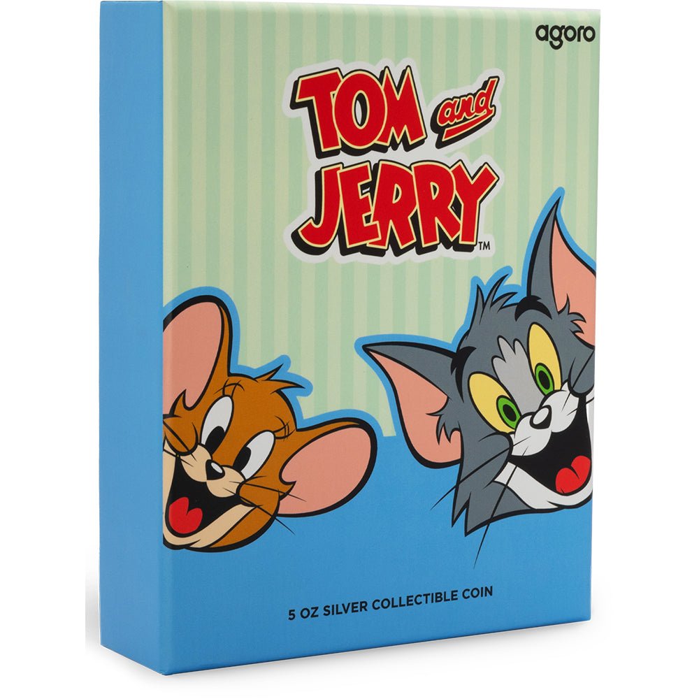 2025 Tom And Jerry 85th Anniversary 5oz Silver Coin - Direct Coins