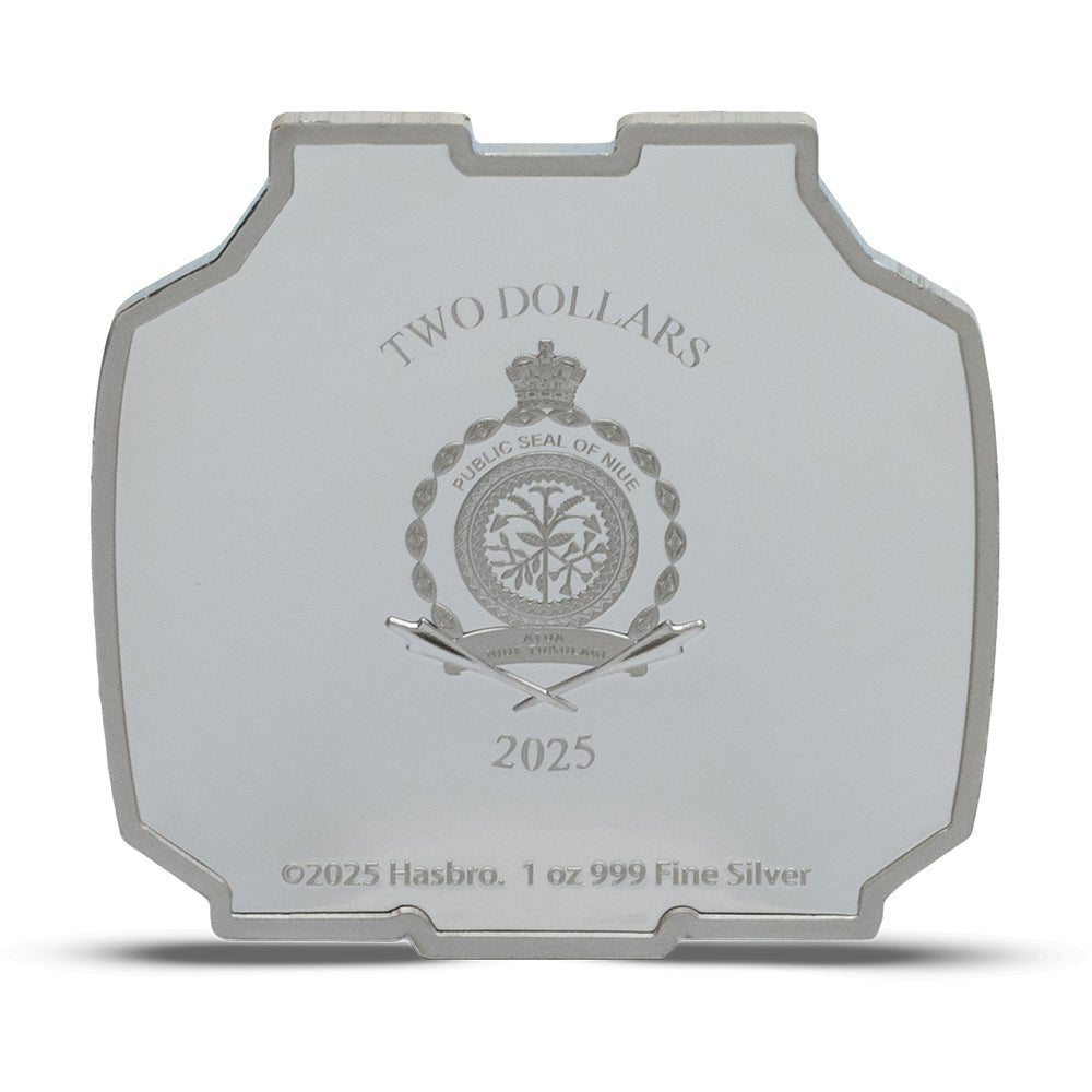2025 Transformers Heads - Starscream 1oz Silver Coin - Direct Coins