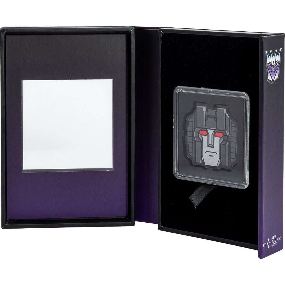 2025 Transformers Heads - Starscream 1oz Silver Coin - Direct Coins