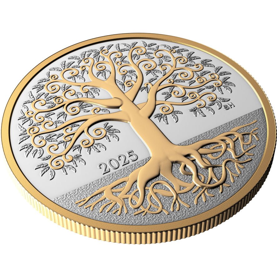 2025 Tree of Life - 1/2oz Fine Silver Coin Reverse