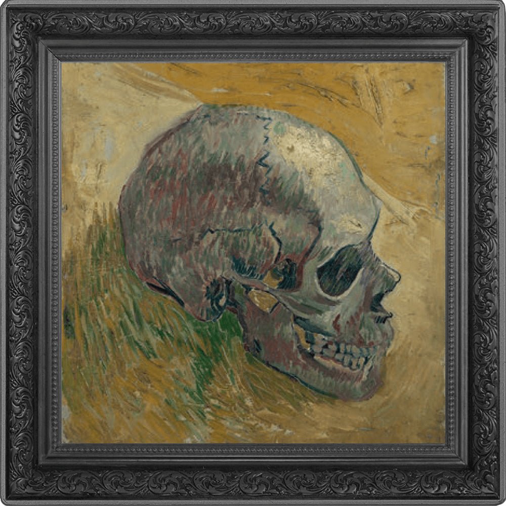2025 Vincent Van Gogh - Skull 1oz Silver Black Proof Coin