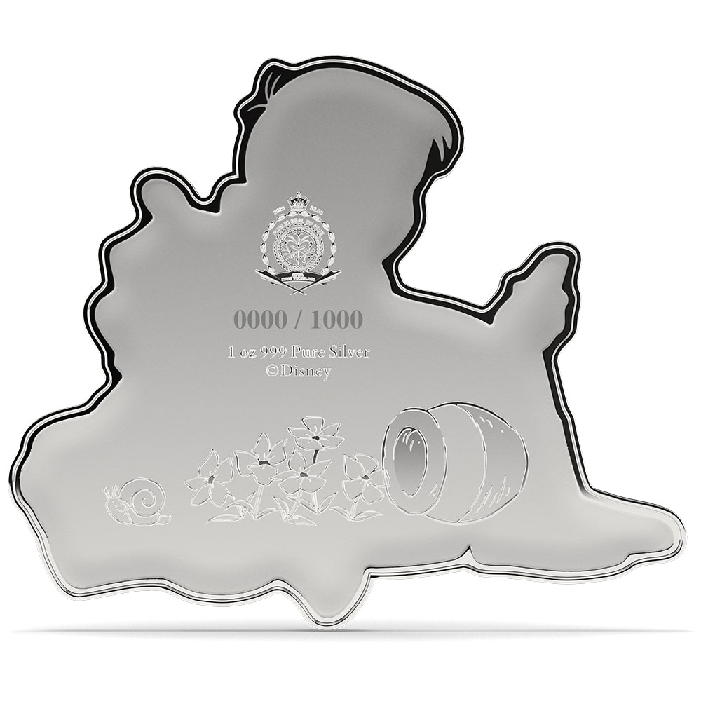 2025 Winnie The Pooh - A Smackerel Of Hunny 1oz Silver Coin Obverse