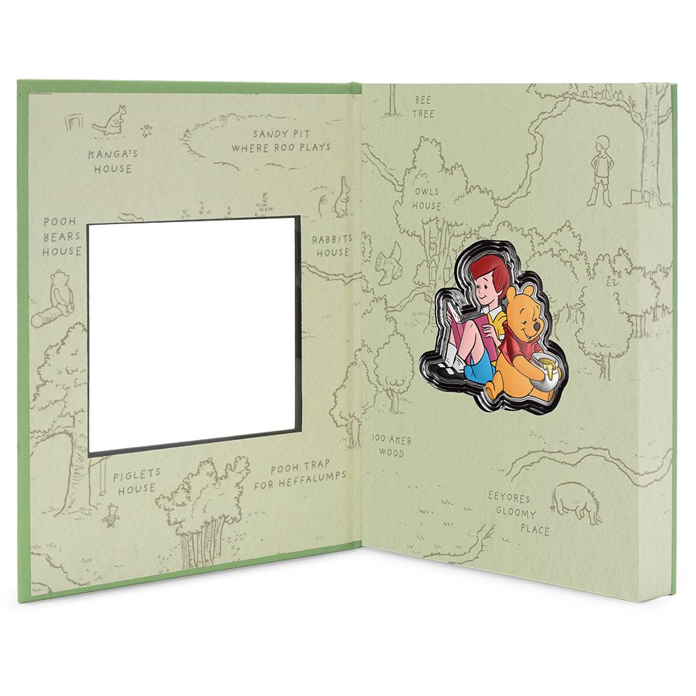 2025 Winnie The Pooh - A Smackerel Of Hunny 1oz Silver Coin Case