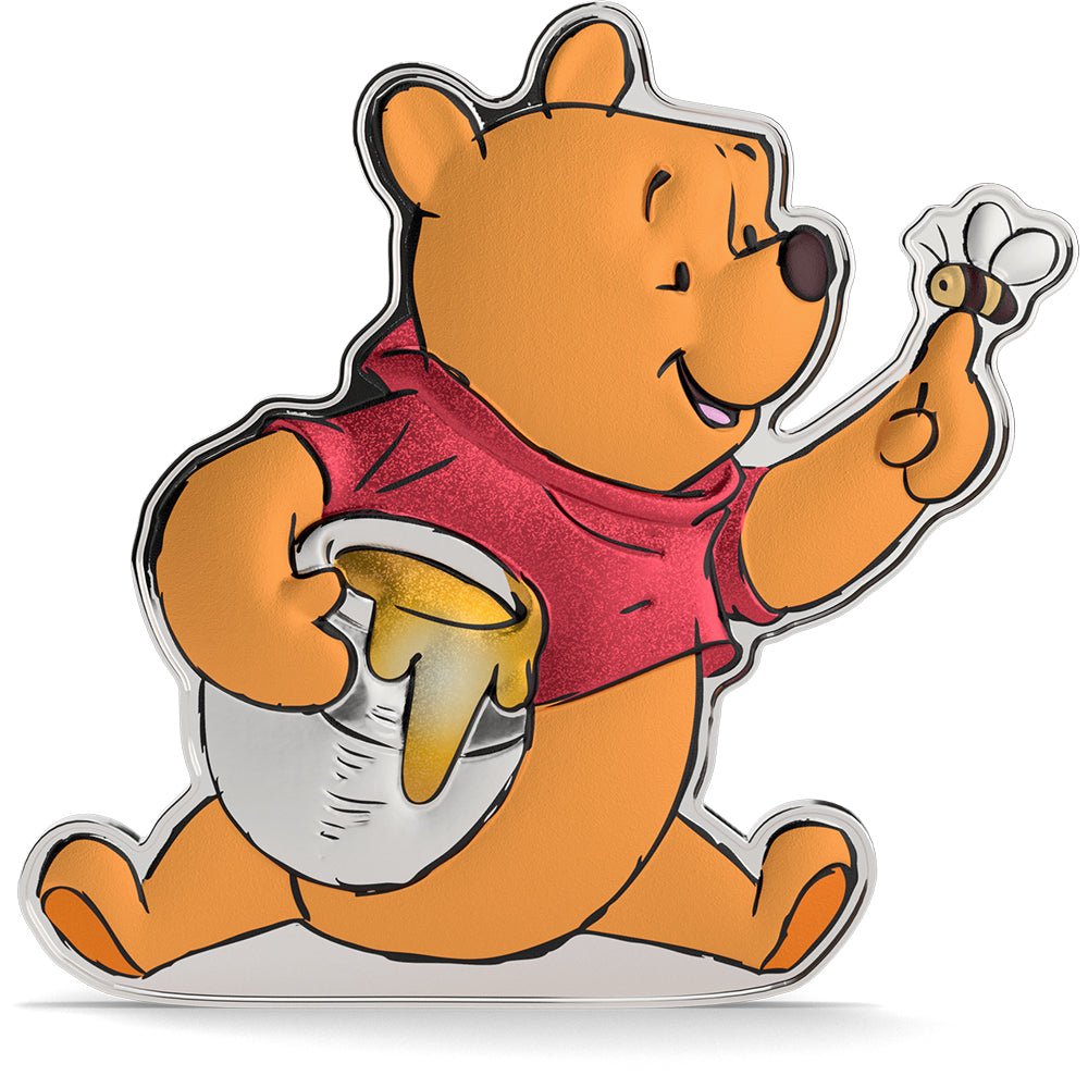 2025 Winnie The Pooh - For The Love Of Hunny 1oz Silver Collectible Coin Reverse