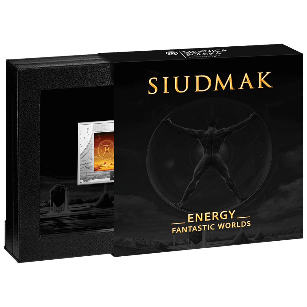 2025 Wojciech Siudmak - Energy 1oz Silver Coin Shipper