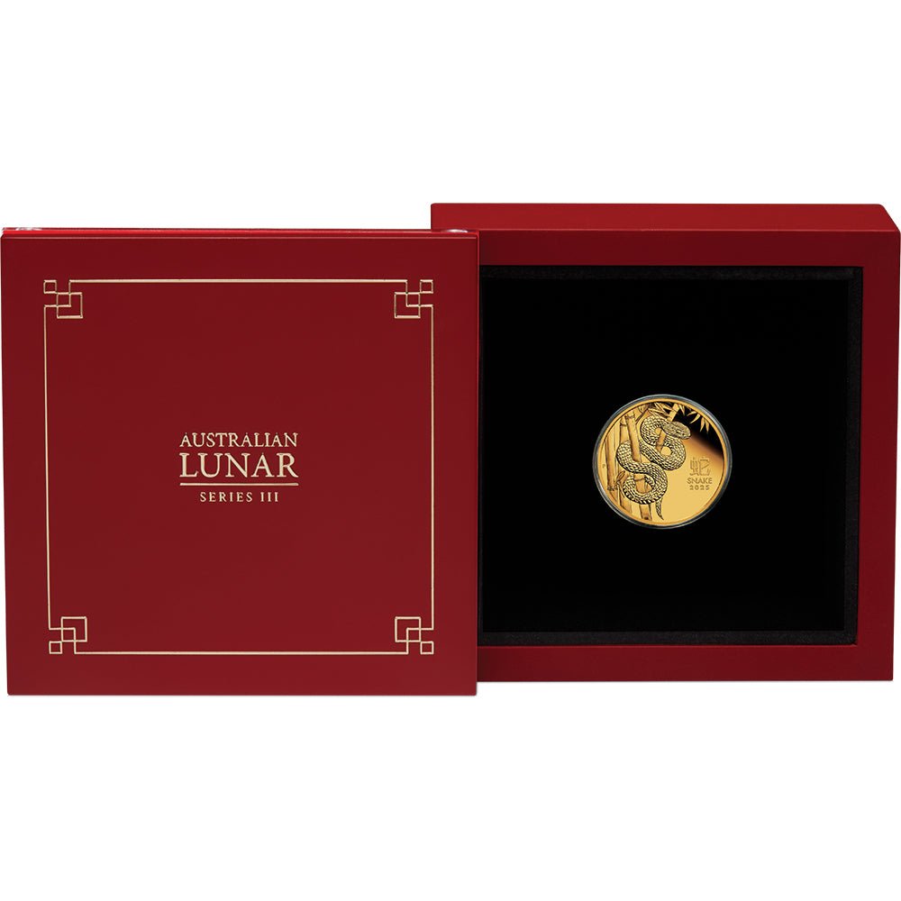 2025 Year Of The Snake 1/10oz Gold Proof Coin - Direct Coins