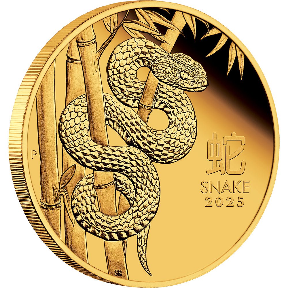 2025 Year Of The Snake 1/4oz Gold Proof Coin - Direct Coins