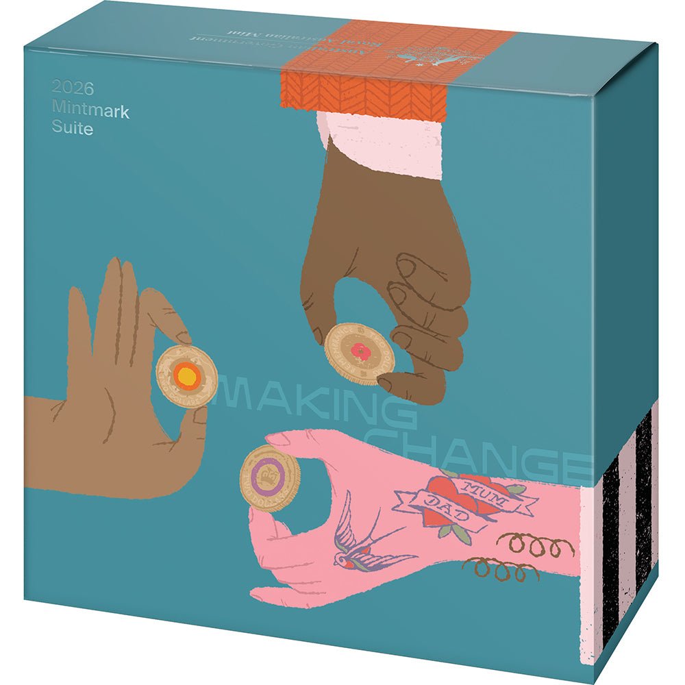 2026 $1 60th Anniversary Of Decimal Currency ‘C’ Mintmark Fine Silver Proof Coin Shipper