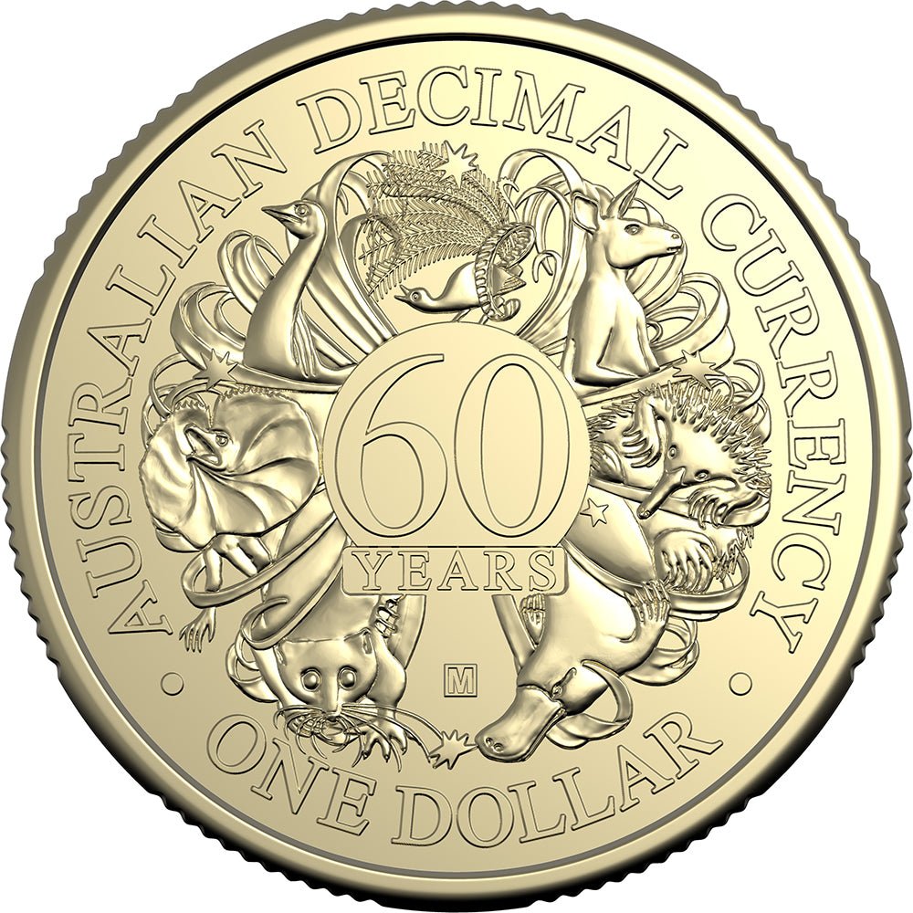 2026 $1 60th Anniversary Of Decimal Currency Mintmark & Privy Uncirculated 4-Coin Set M