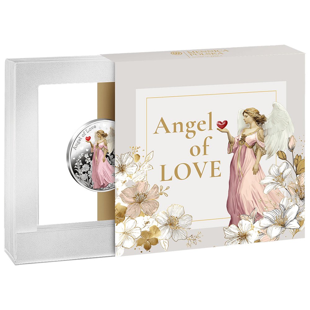 2026 $1 Angel Of Love Silver Proof Coin Shipper