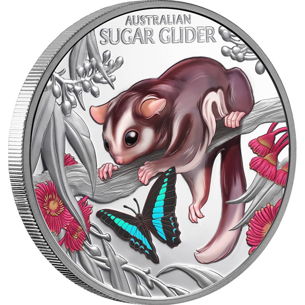 2026 $1 Baby Sugar Glider 1oz Silver Proof Coin