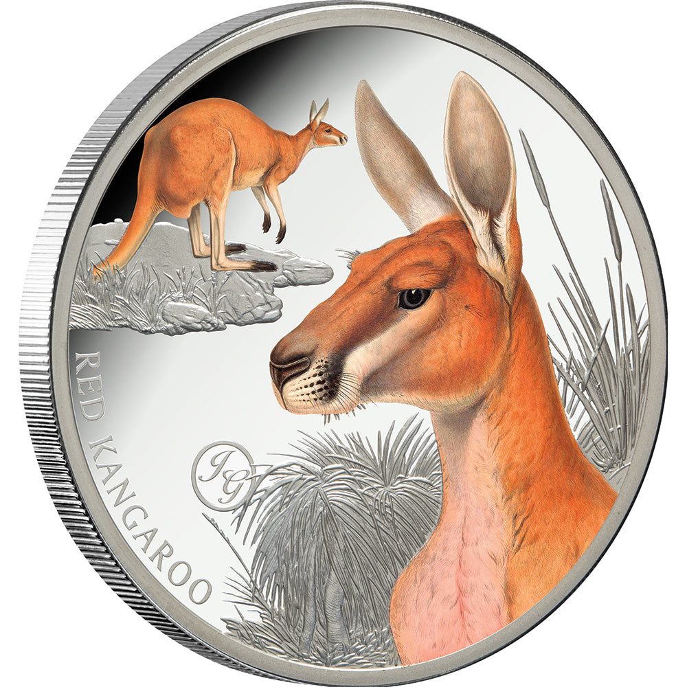 2026 $1 Mammals Of Australia - Red Kangaroo 1oz Silver Proof Coin
