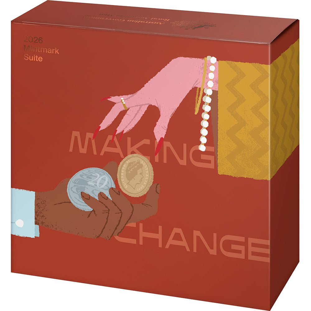 2026 $10 60th Anniversary Of Decimal Currency ‘C’ Mintmark Proof Coin Shipper