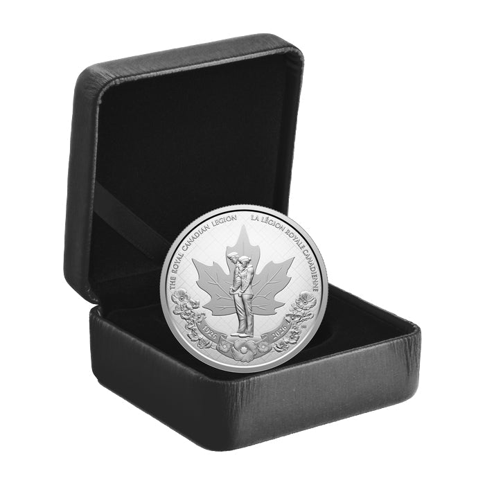 2026 100th Anniversary Of The Royal Canadian Legion – Fine Silver Proof Dollar Case