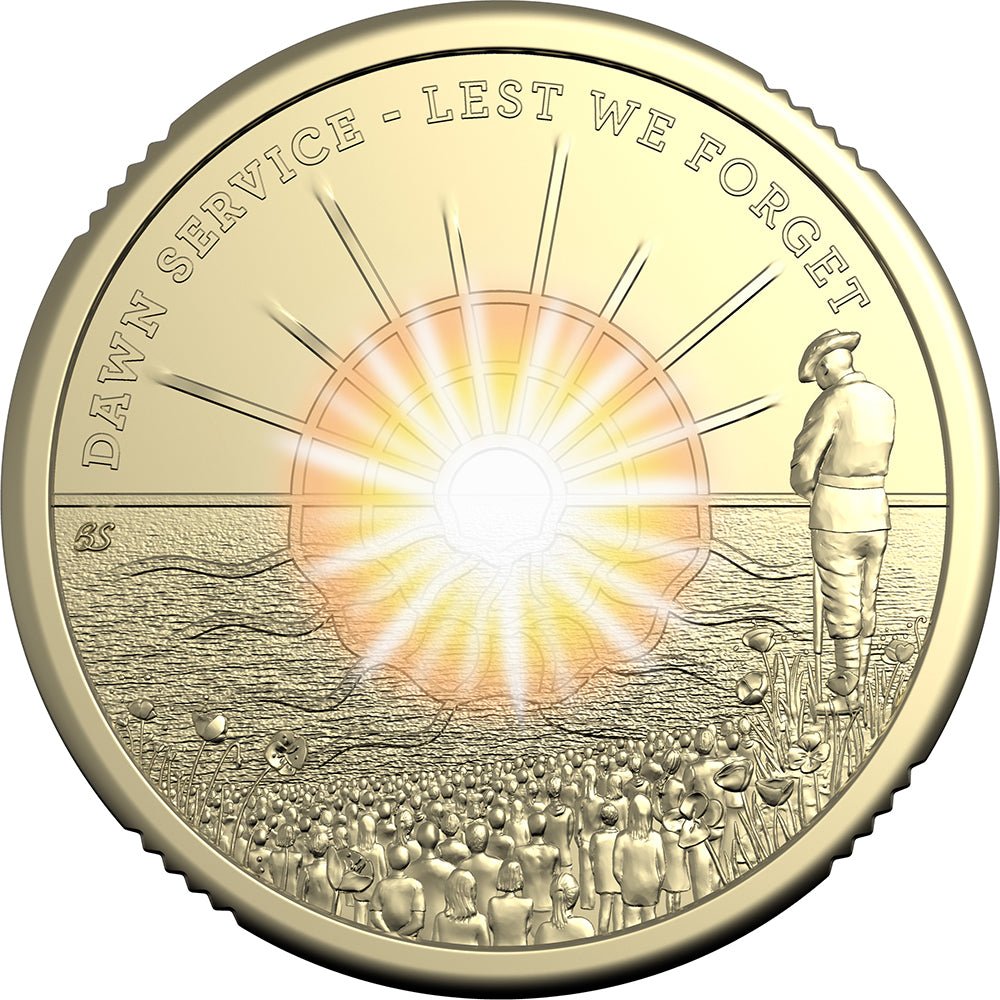 2026 $2 Dawn Service Coloured Circulating Coin