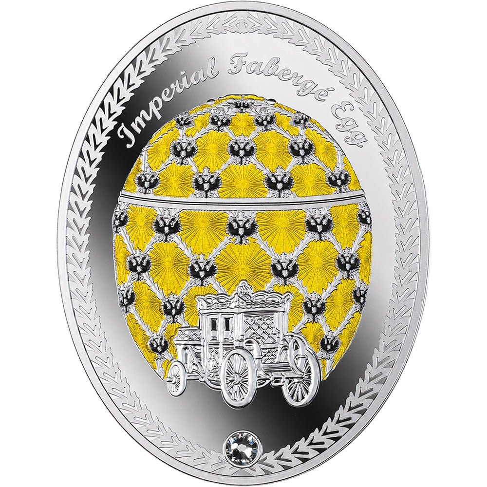 2026 $2 Faberge - Coronation Egg Silver Proof Coin