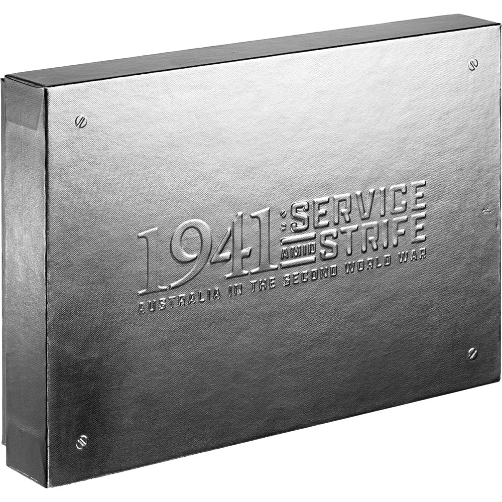2026 20c 1941: Strife Amid Service Coloured Silver Proof Three-Coin Set Case