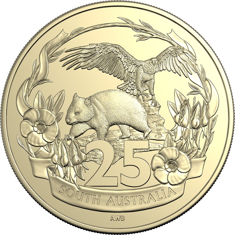 2026 25c 125 Years Of Federation – SA Uncirculated Coin