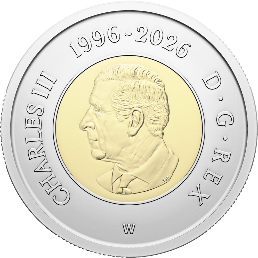 2026 30th Anniversary Of The Toonie - Collector’s Edition Non-Circulation $2 Coin Obverse