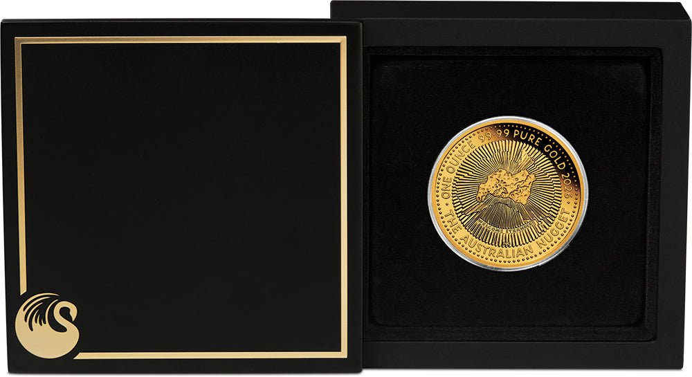 2026 40th Anniversary Of The Australian Nugget 1oz Gold Proof Coin Case